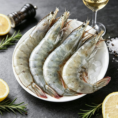 Frozen Ecuadorian White Shrimp